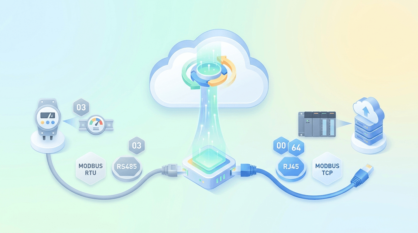 Modbus RTU 与 Modbus TCP 区别和选型指南封面